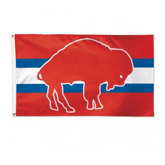 NFL Other - Buffalo Bills Throwback Logo Flag Officially licensed 3′ x 5′ man cave